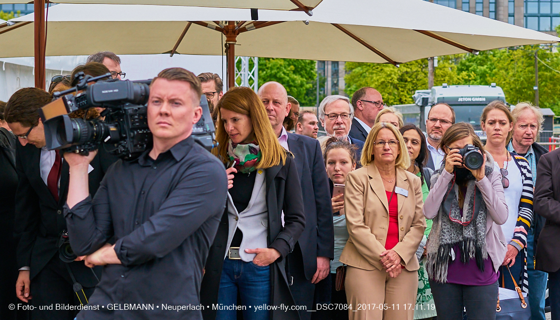11. Mai 2017 - Grundsteinlegung für die LOGE und dem Kulturquadrat in Neuperlach